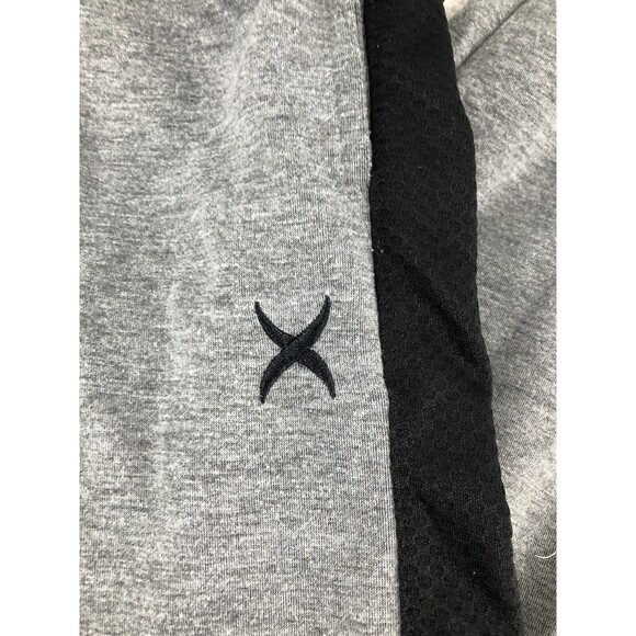 Game Time Sweatpants Joggers Jogging Pants Men's 2X Gray Big Striped Black - Picture 2 of 9